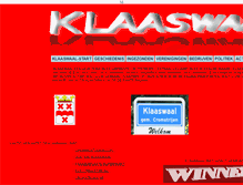 Tablet Screenshot of klaaswaal.info